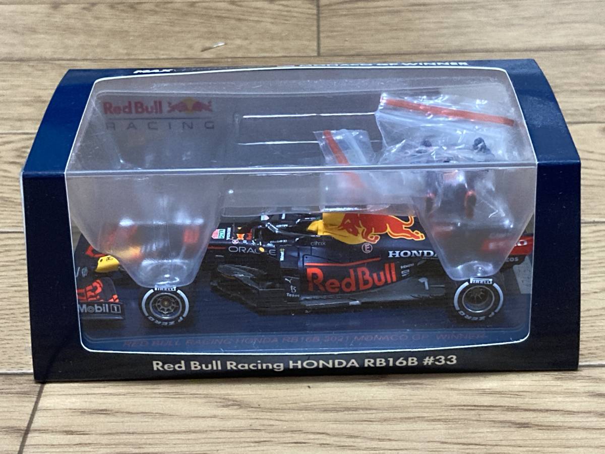 スパーク 1/43 レッドブルRB16B モナコGP M.フェルスタッペン スパーク 1/43 レッドブルレーシング RB16B #33 M.フェルスタッペン