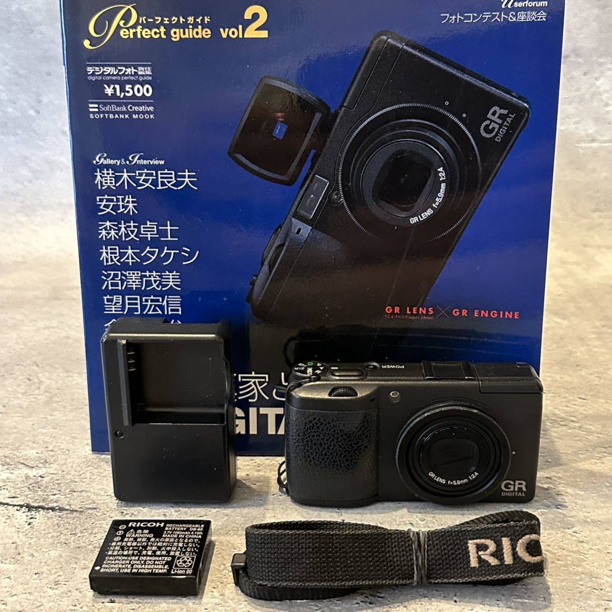 美品 RICOH GR DIGITALⅢ ☆動作OK☆ リコー RICOH GR DIGITAL II 