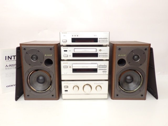 ラジオ・コンポ ONKYO T-422M/A-922M LTD/MD-122M/C-722M ONKYO A-922M C-722M T-422M LTD MD-122MX ⁄ オンキョー コンポ GONKYO