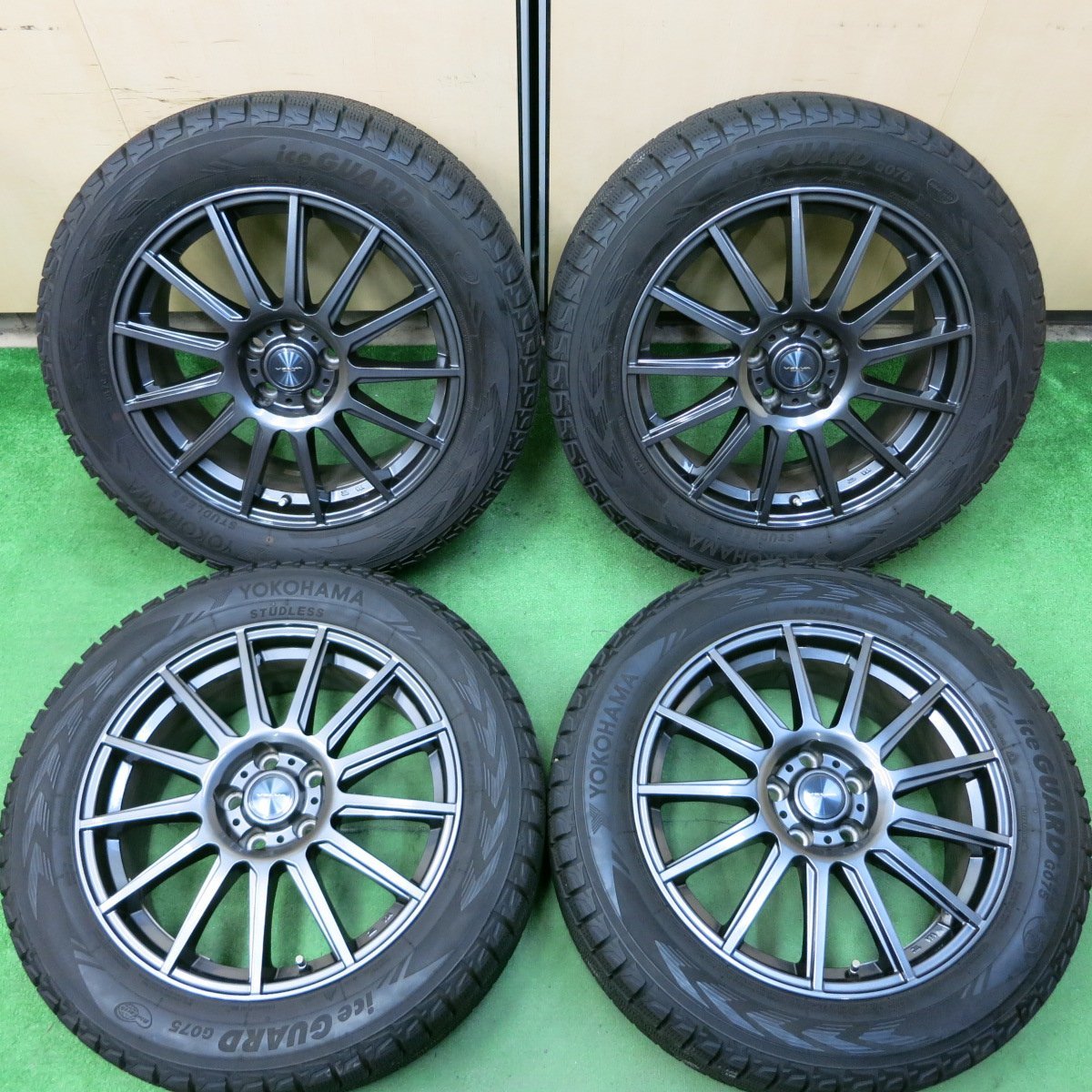 ダンロップ WINTER MAXX WM02 195/65R16 2020年製 9.5~9.9分山×社外