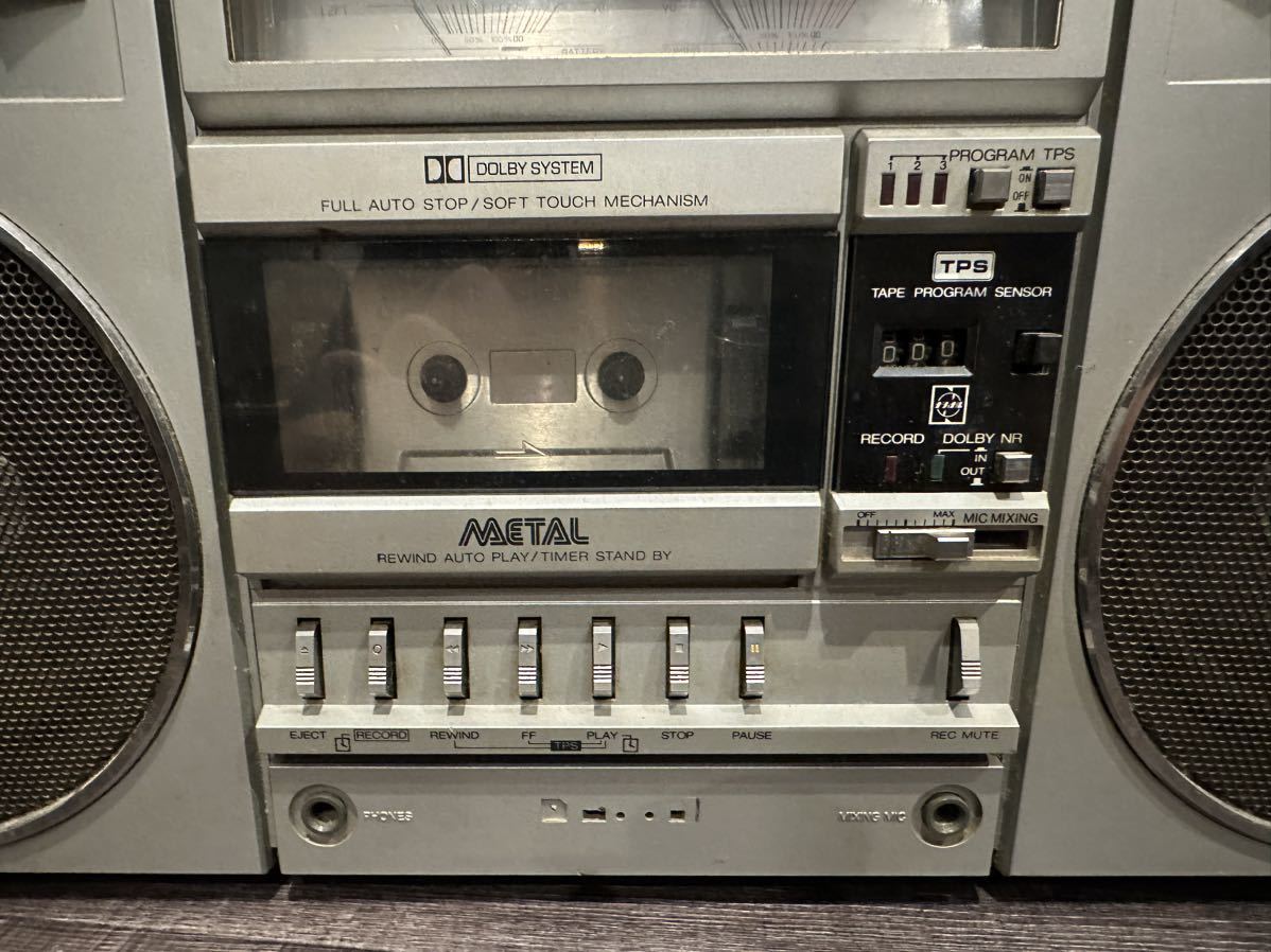 当時物 National ナショナル RX-5650 大型ラジカセ 昭和レトロ 中古】ラジカセ National ナショナル RX-5650 ステレオラジオカセット