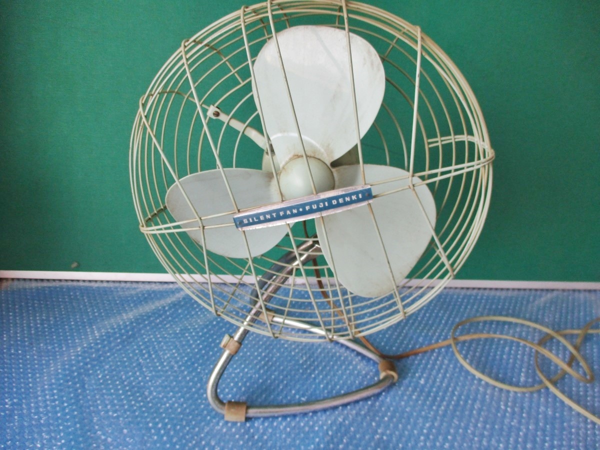 【昭和レトロ扇風機】FUJI DENKI / 富士電機 / FDS-3062 昭和レトロ】現状品 FUJI SILENT FAN FDS-3062☆ 昭和レトロ扇風機