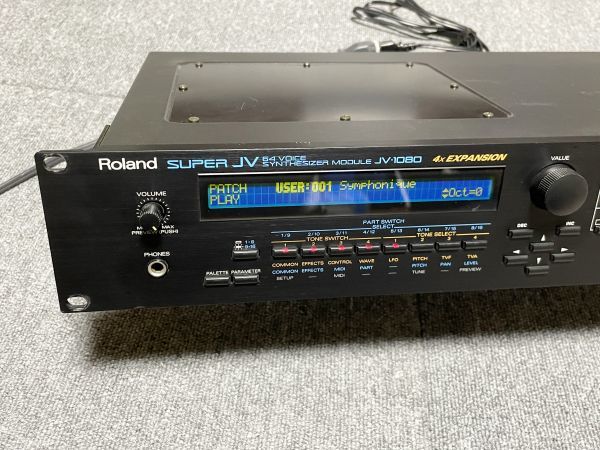 希少ローランド 音源モジュール JV-2080 内蔵電池交換済み Roland JV