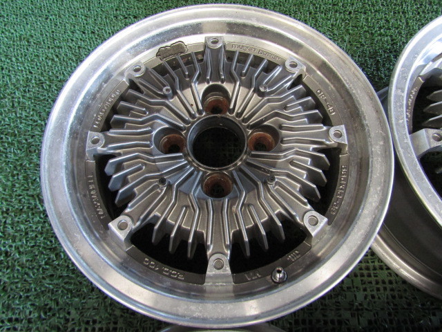 A3484 無限 CF-48 13インチ 5.5J+38 100-4H 4本セット ジャンク 修正
