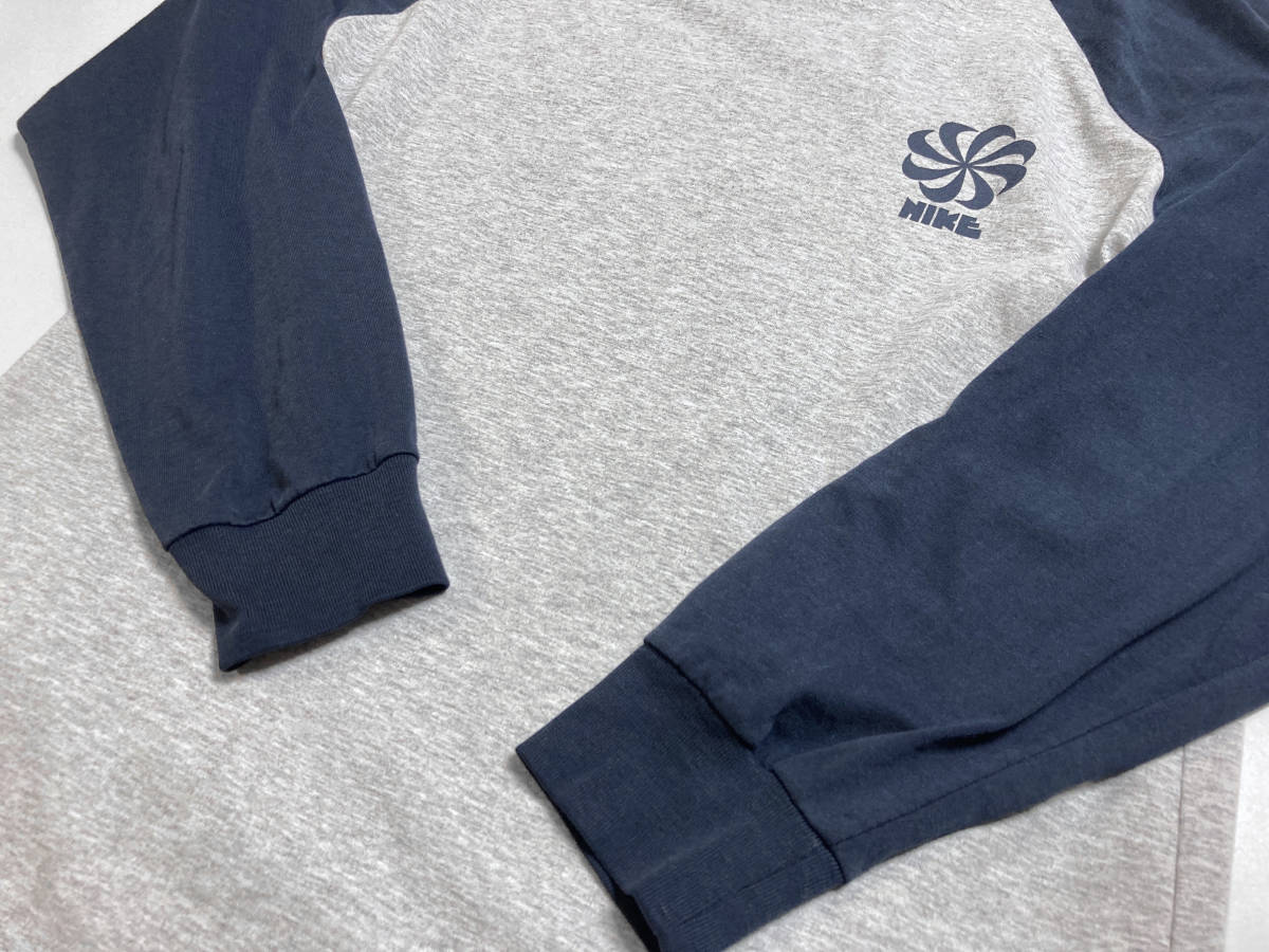 90s NIKE 風車 ゴツナイキ ロンT ラグラン ビンテージ ナイキ 長袖 T 