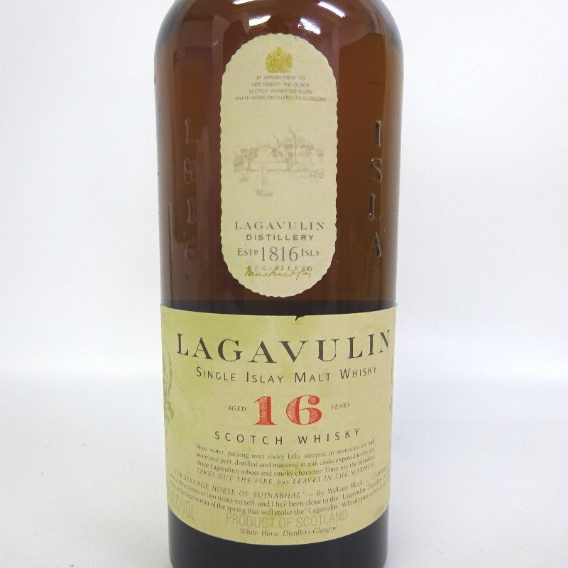 ウイスキー ラガヴーリン 16年 700ml 700ml ラガヴーリン 16年 未開封