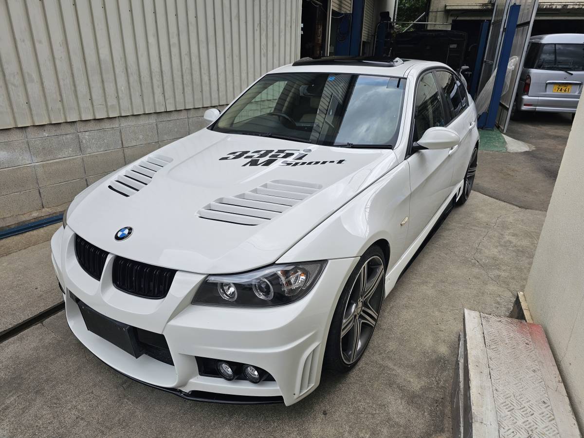 BMW E90 320 MSPORTS 希少6速MT フルエアロ マフラー カーボン 