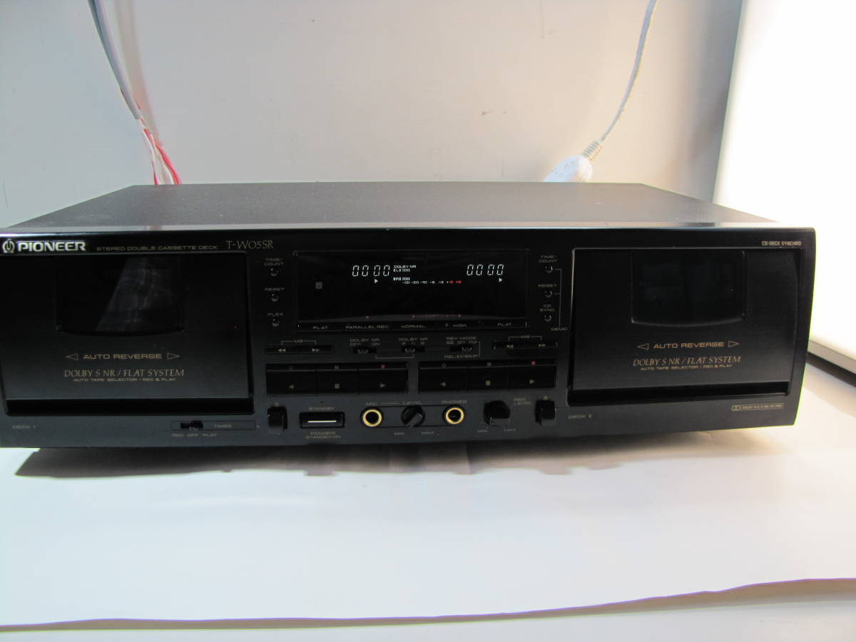 T-WD5R Pioneer パイオニア ダブルカセットデッキ カセットデッキ