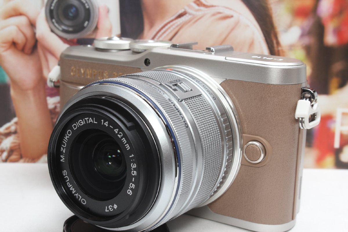 ☆極上品☆ショット数極少 OLYMPUS オリンパス PEN E-PL10 レンズ