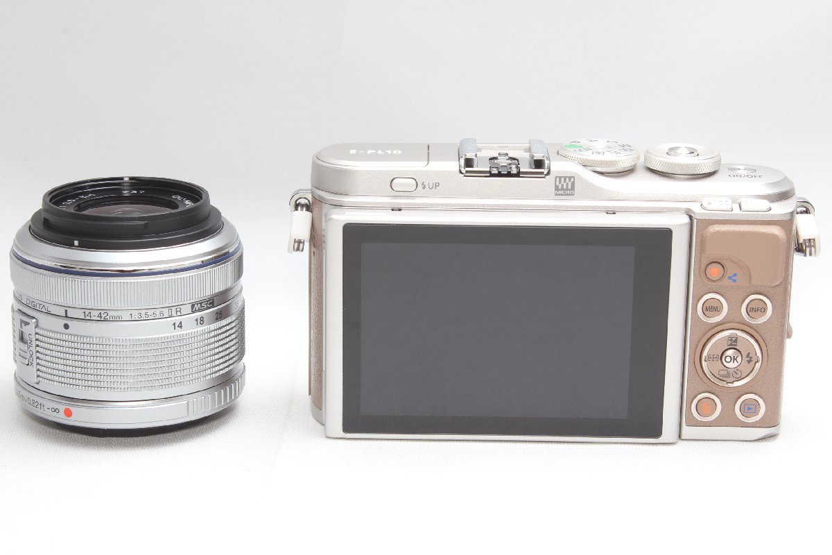 ☆極上品☆ショット数極少 OLYMPUS オリンパス PEN E-PL10 レンズ