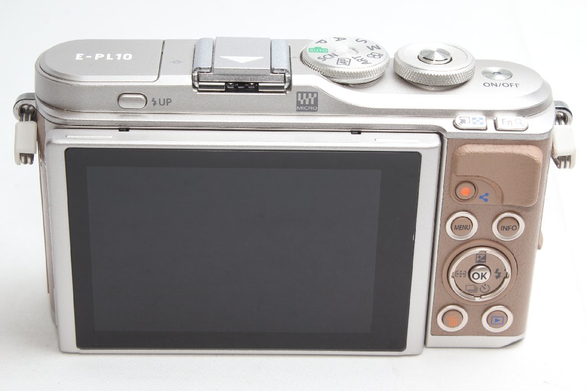 ☆極上品☆ショット数極少 OLYMPUS オリンパス PEN E-PL10 レンズ