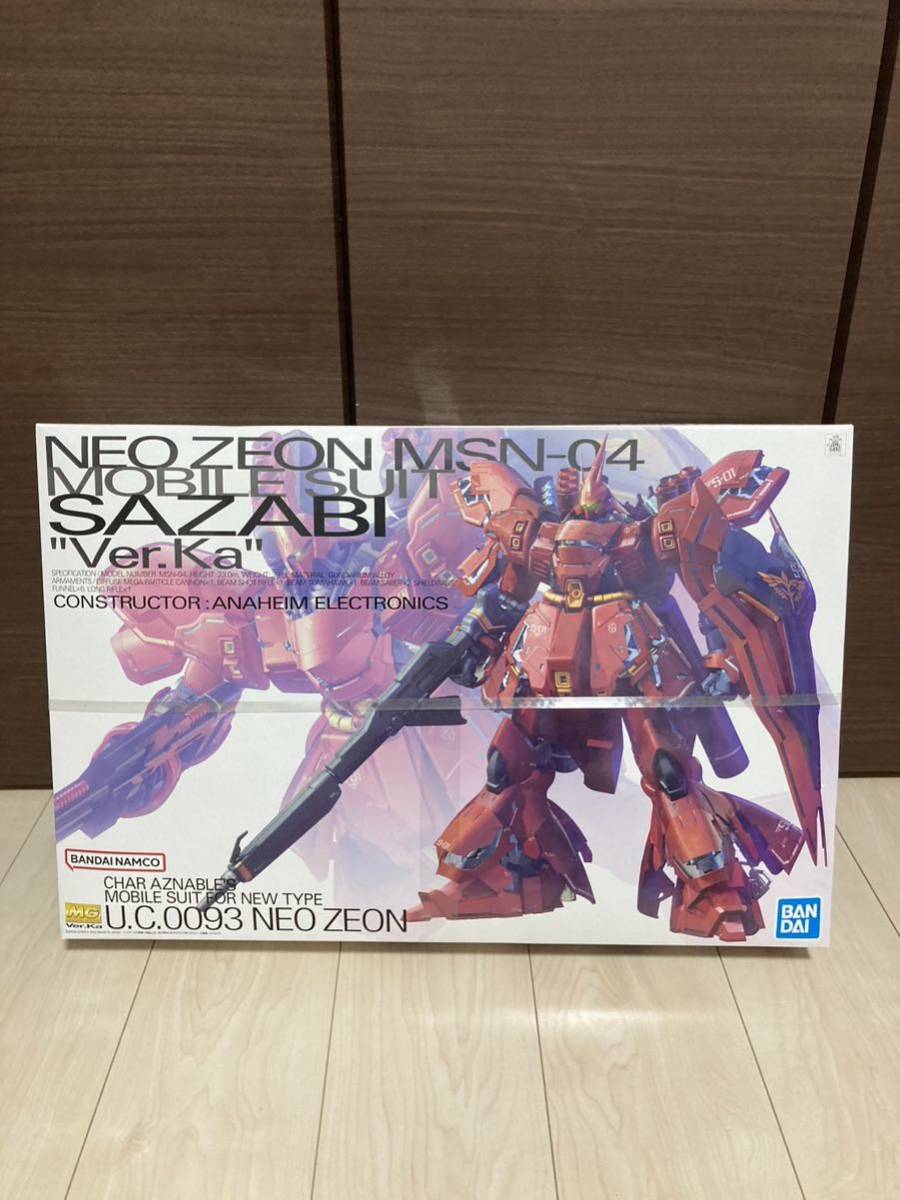 未組立 MG 1/100 MSN-04 サザビー Ver.Ka 機動戦士ガンダム 逆襲のシャア