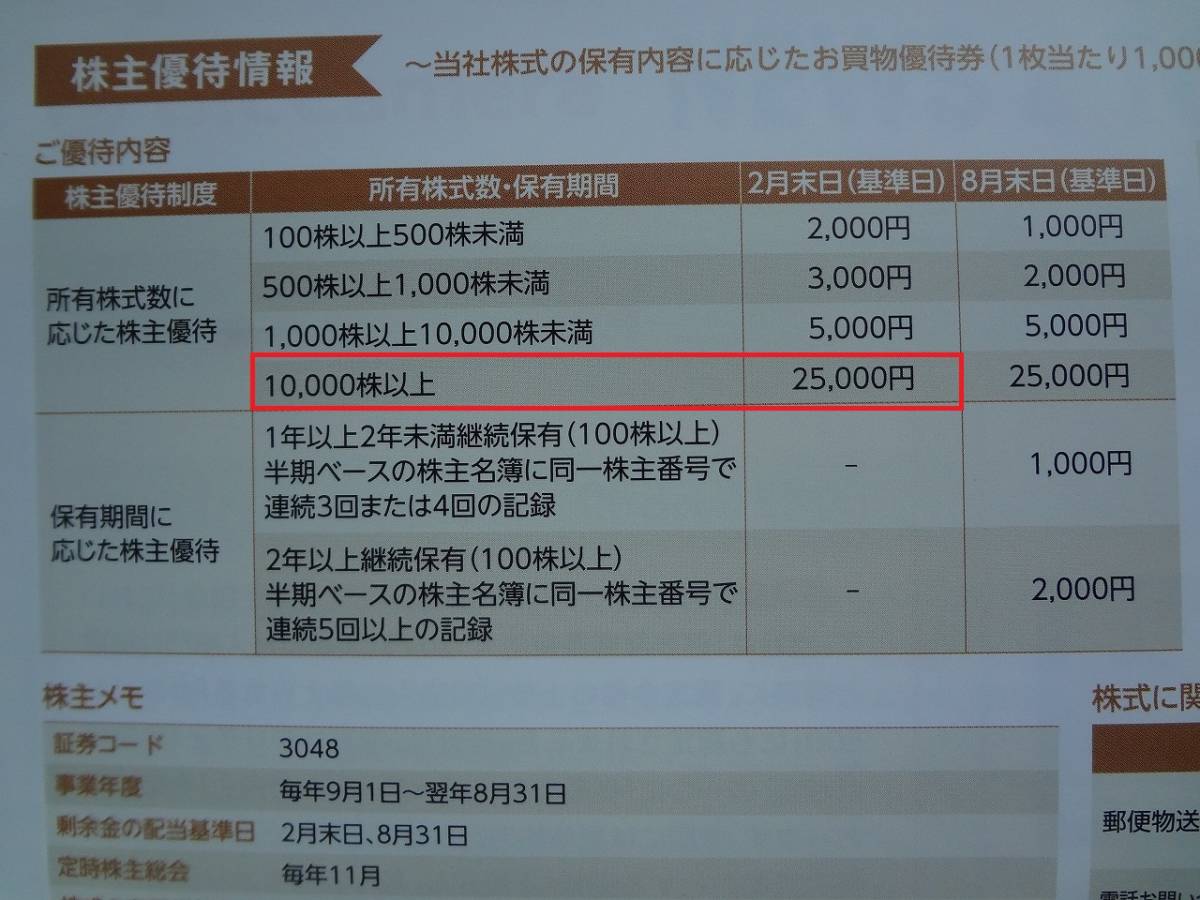 ビックカメラ 株主優待券 25000円分 【簡易書留 特定記録郵便 送料無料 