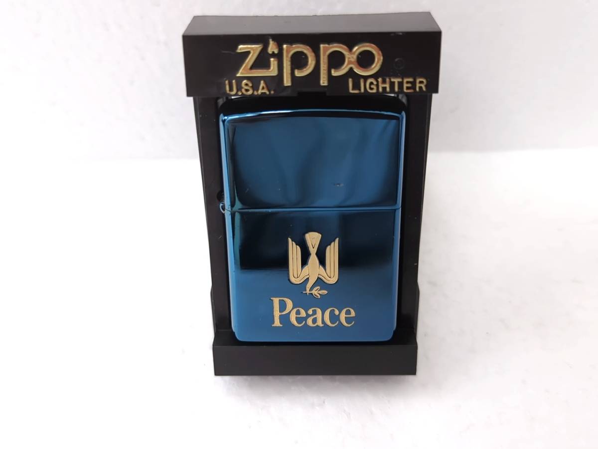 Peace ブルーチタン ピース | zippo - ジッポ ZIPPO(ジッポー 