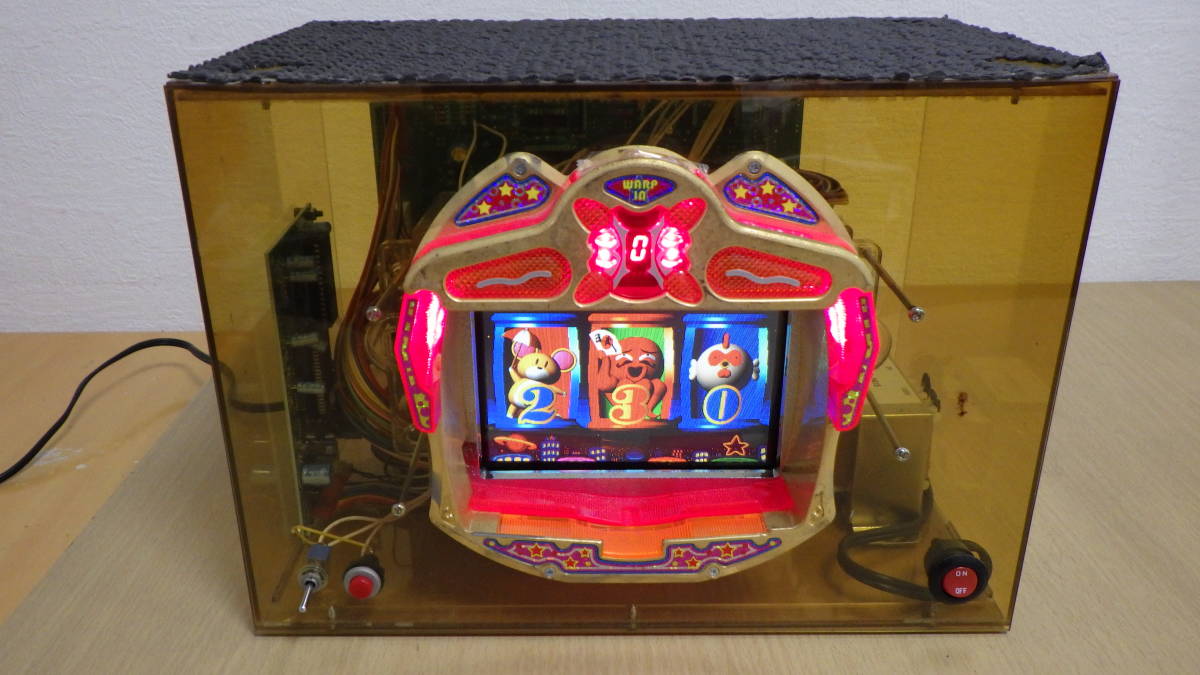 5074/T5A」 パチンコ台 卓上パチンコ 自作？ 詳細不明 現状品 通電確認済