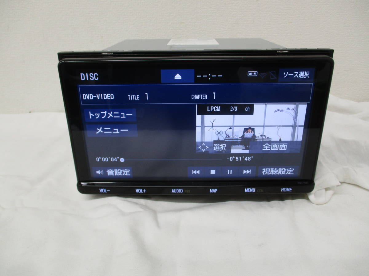 トヨタ純正 NSZT‐Y68T 2022年春版 地デジBluetooth AudioSDナビ 