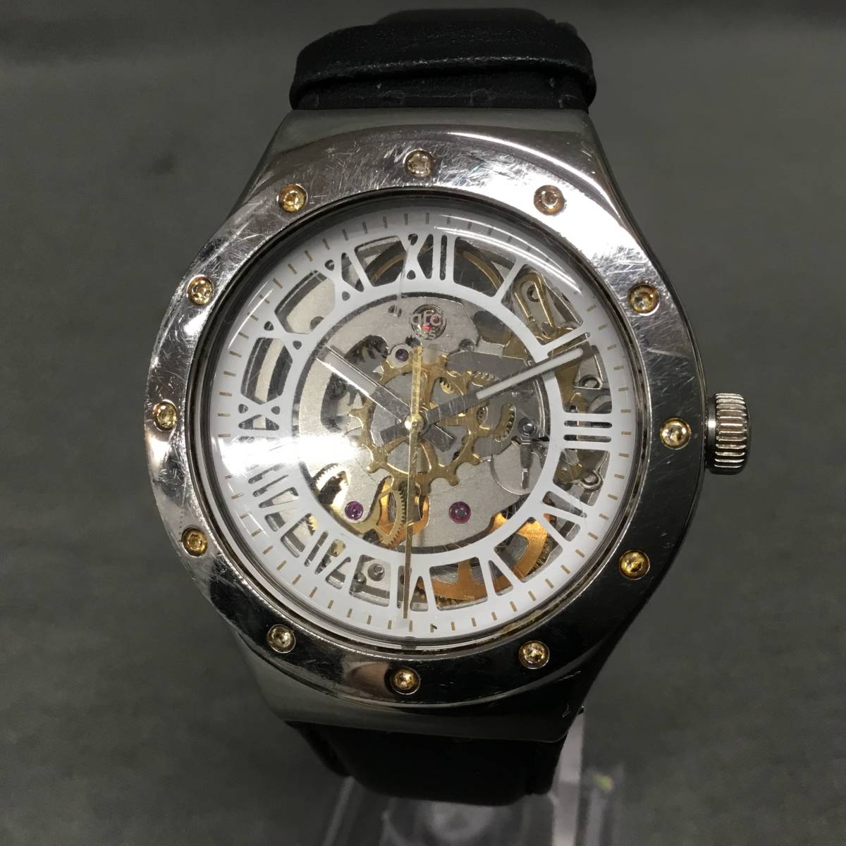 050720 239896 SWATCH スウォッチ メンズ腕時計 V8 21石 自動巻き 