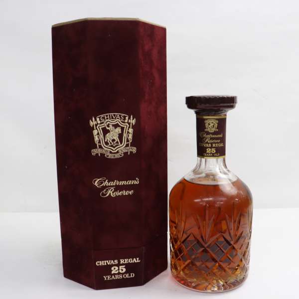 CHIVAS REGAL（シーバス リーガル）25年 チェアマンズ リザーブ 43％ 750ml G23G100009
