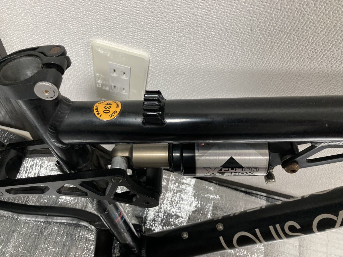 ルイガノ LOUIS GARNEAU アルミフレーム XC BART ＋DW2のセット ハード 