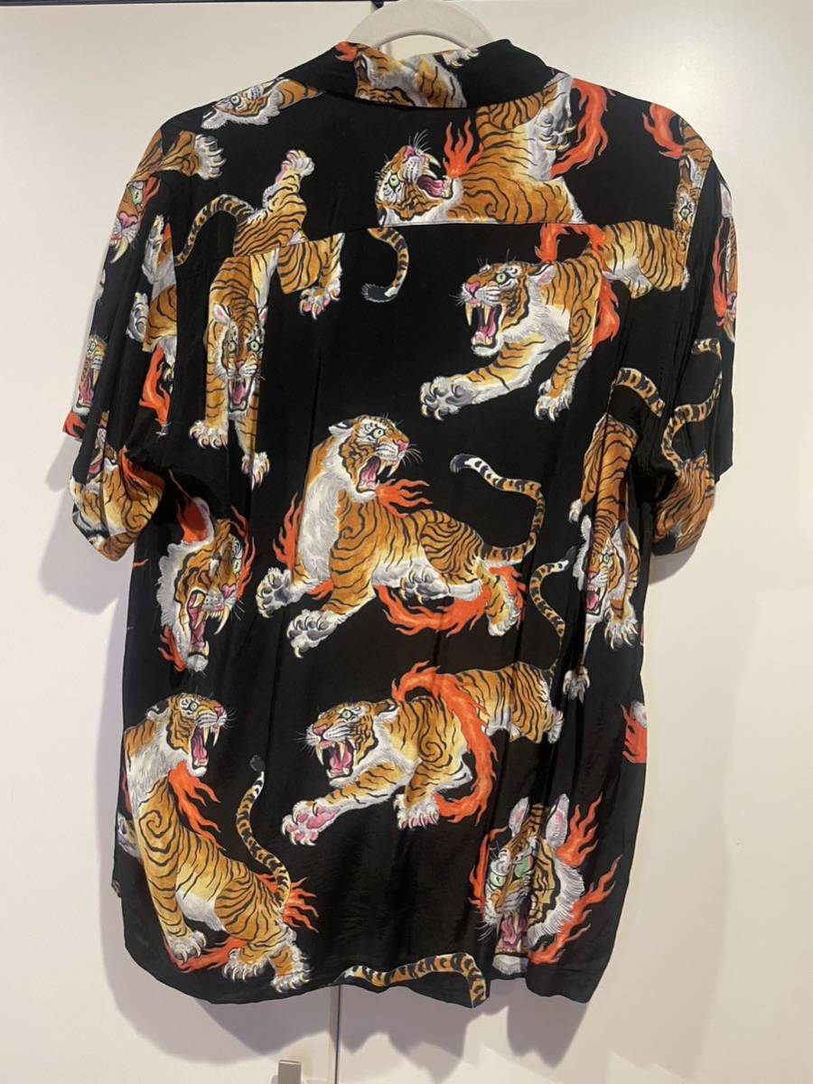 wacko maria tim lehi 銀座阪急限定 虎 アロハシャツ Mサイズ(Mサイズ  
