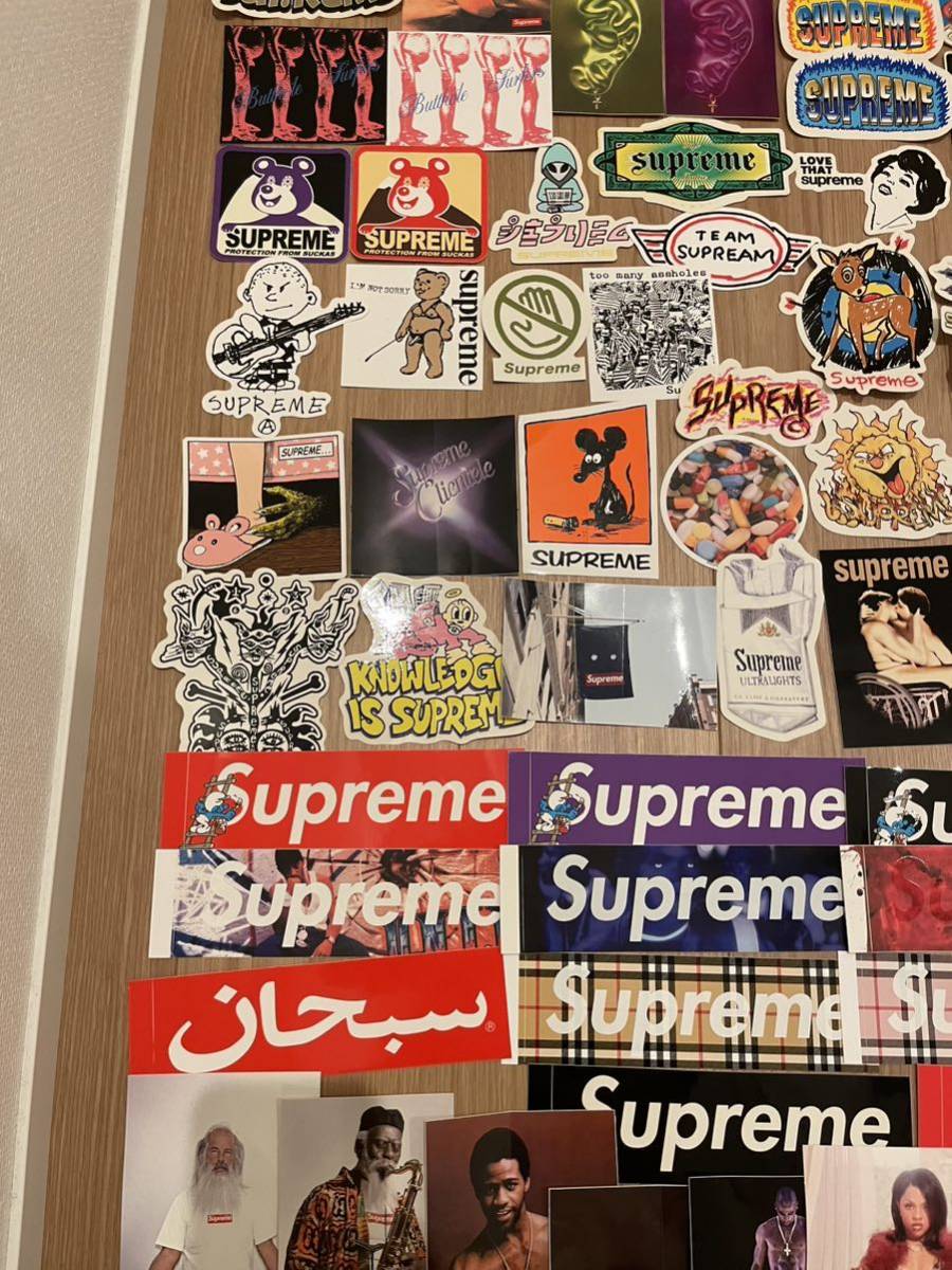 ③ Supreme ステッカー セット 合計107枚 ポスター Yohji Yamamoto