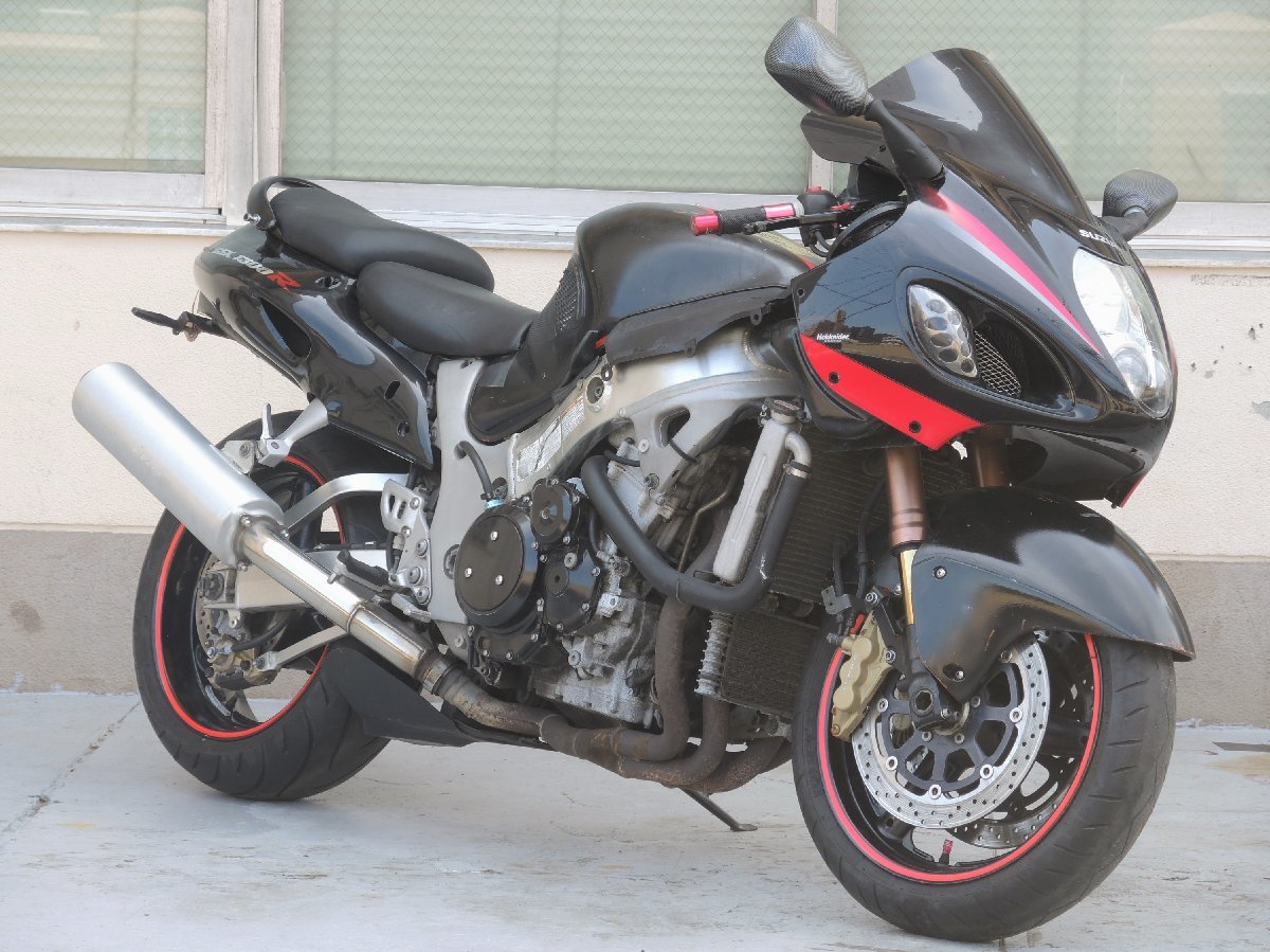 60 評価B 送料0円 GSX1300R GW71A ハヤブサ 実動 純正 キー シリンダー 