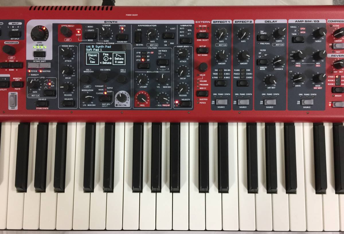 NORD ( ノード ) / Nord Stage 3 88 キーボードシンセサイザー 【公式 