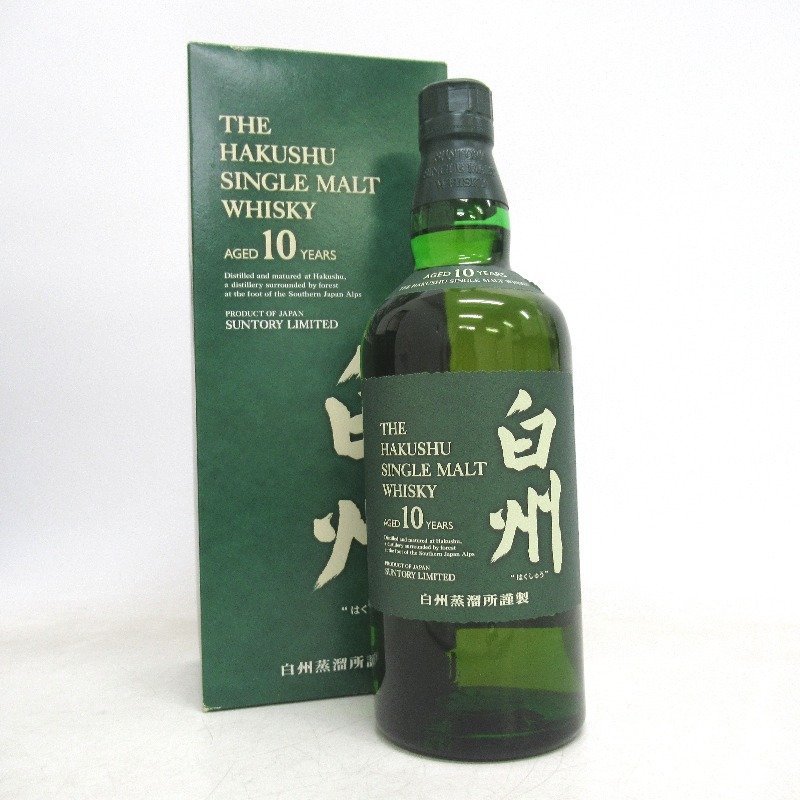 ウイスキー サントリー 白州 10年 シングルモルト 700ml 【公式通販】