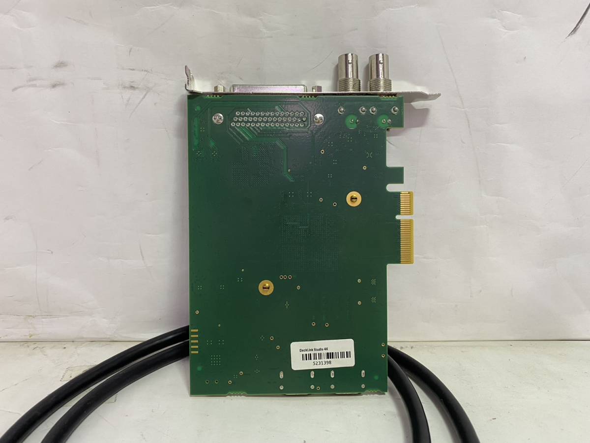 ビデオキャプチャボード DeckLink Studio 4K