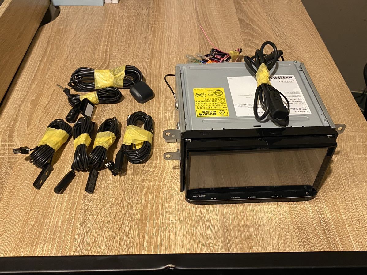 ケンウッド KENWOOD MDV-L505 フルセグ Bluetooth USB メモリーナビ 