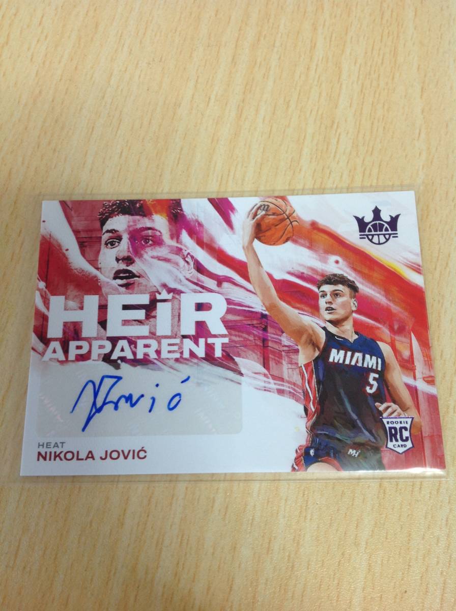 ◎22-23 Court Kings Heir Apparent Violet N.Jovic ヨビッチ 2 HA-NJH ##/49