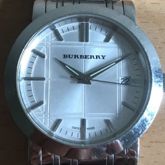 ☆BURBERRYバーバリー☆BU9350☆クロノグラフ☆クオーツ☆稼働品