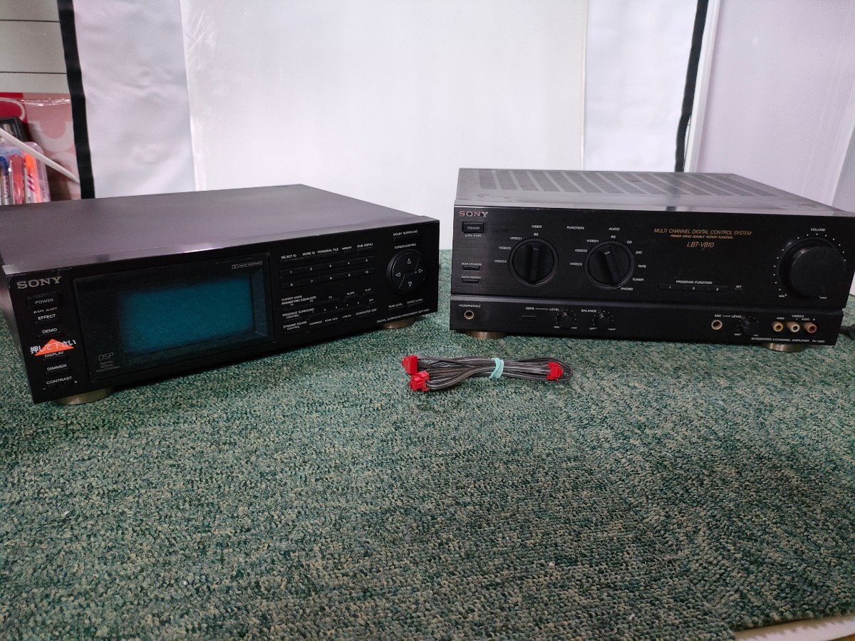 希少機種、通電確認、即発送)SONY SDP-V810 TA-V810 アンプ サラウンド  