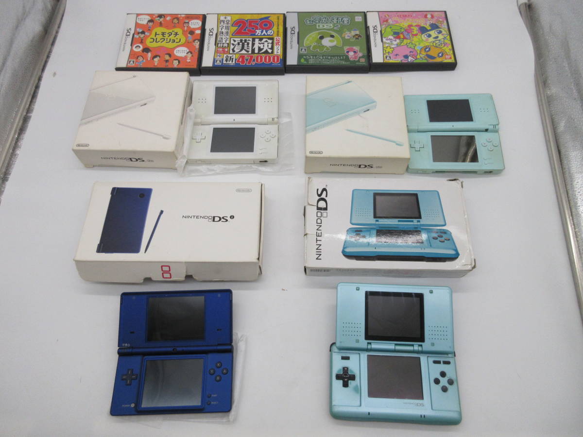 任天堂　ニンテンドー　DS, DS LITE本体　ソフトまとめ売り 任天堂DS lite ソフト 本体 まとめ売り 小学校学習シリーズ DSソフト 6