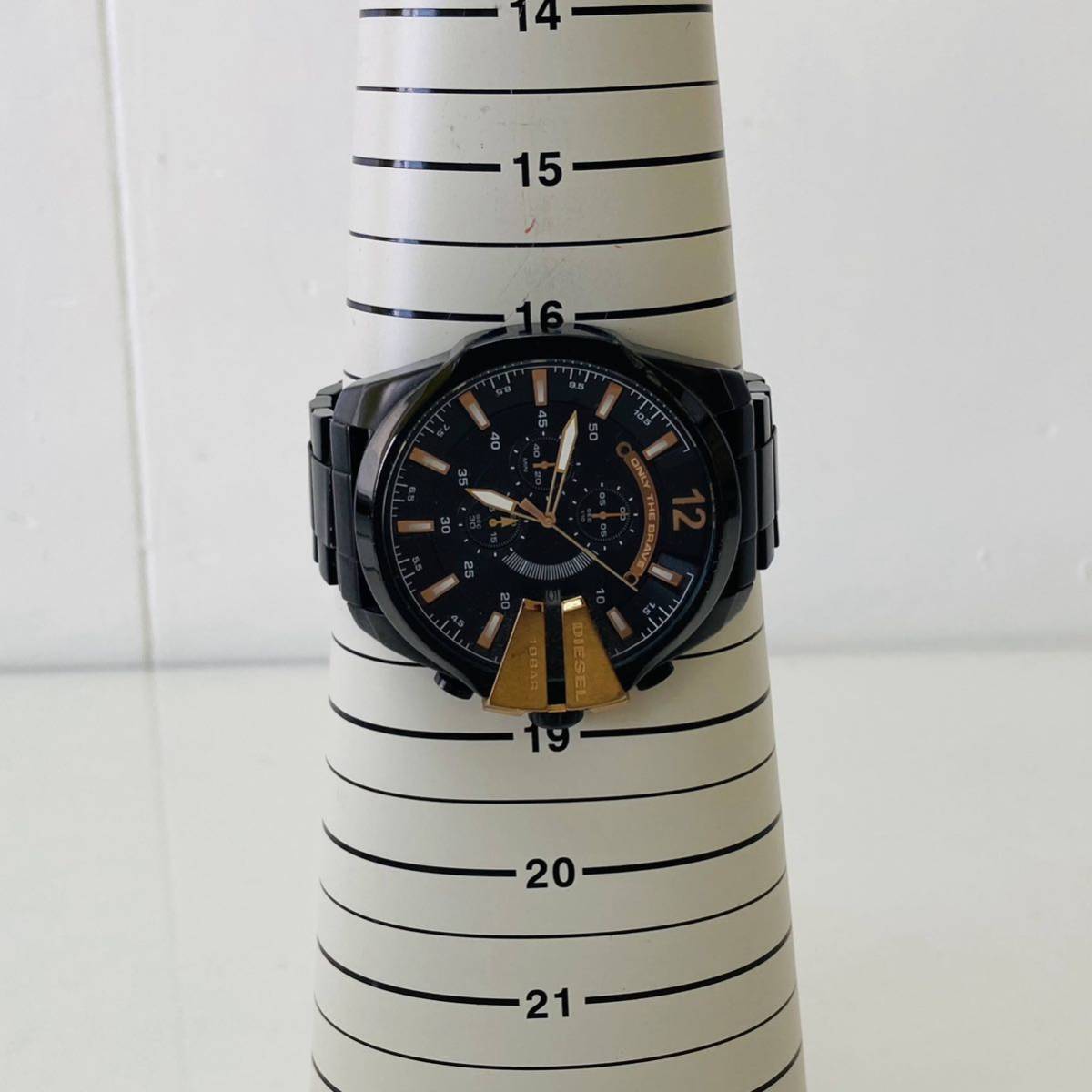 稼働品 DIESEL ディーゼル DZ-4309 腕時計 時計 i13373 60サイズ発送 