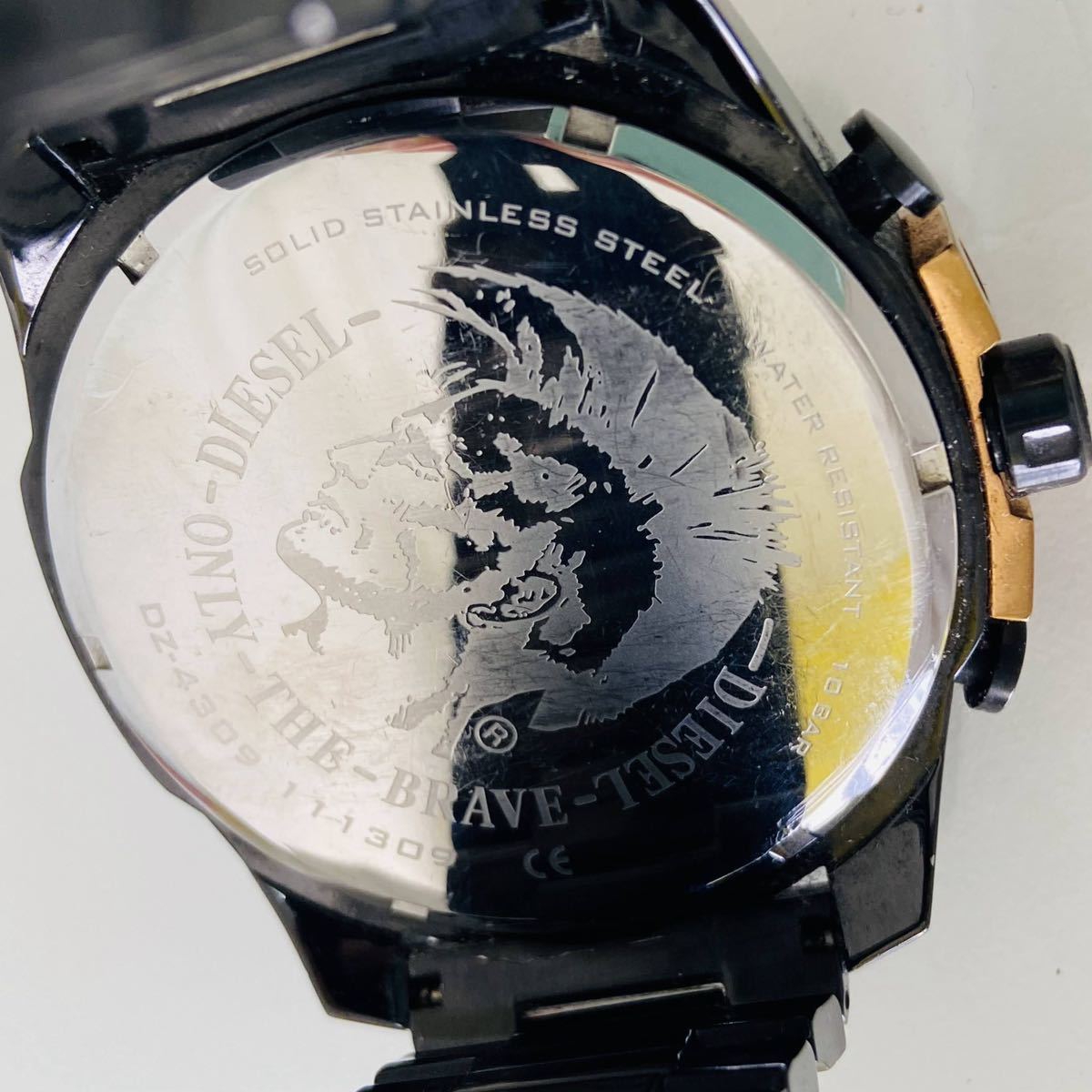稼働品 DIESEL ディーゼル DZ-4309 腕時計 時計 i13373 60サイズ発送 