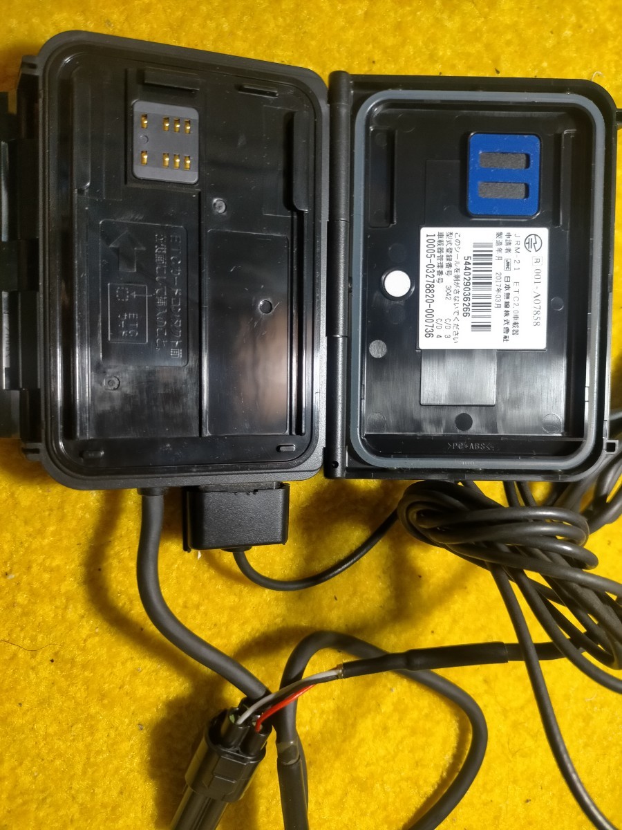 JRM-21 日本無線 バイク用 ETC ETC2.0 二輪車用ETC2.0対応車載器