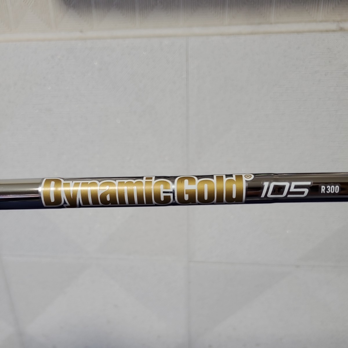 PING i210 5番 単品 ダイナミックゴールド DG R300 ドット赤 超美品】 名器 ピン i210 ダイナミックゴールド 105 R300 赤ドット