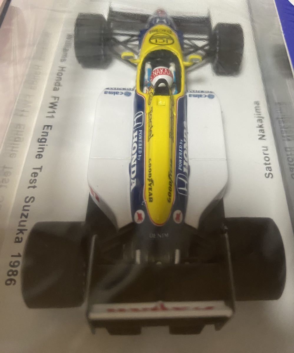 1⁄43 スパーク forza-store特注 ウィリアムズ ホンダ FW09B - メルカリ