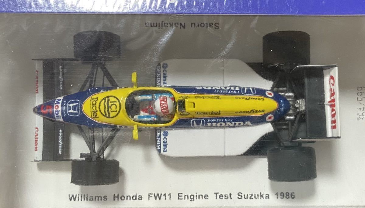 1⁄43 スパーク forza-store特注 ウィリアムズ ホンダ FW09B - メルカリ