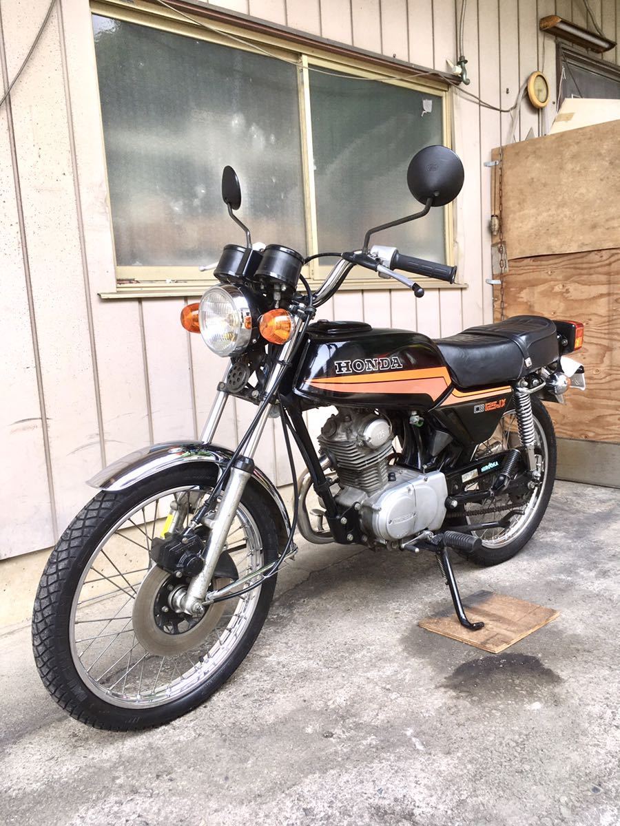 ホンダ CB125JX オリジナル 美品 実働 マフラー別売(51cc-125cc)｜売買