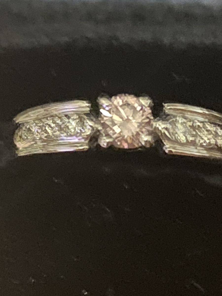 ピンクダイヤの指輪