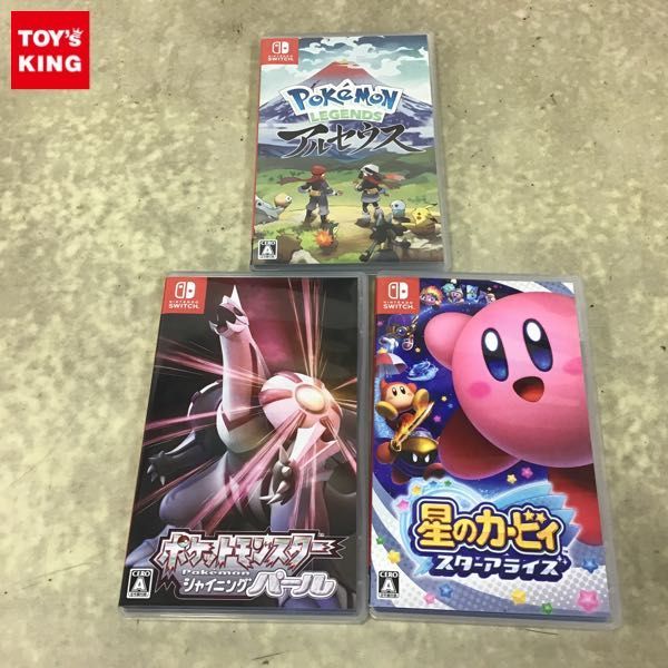 1円〜 Nintendo Switch ソフト 星のカービィ スターアライズ