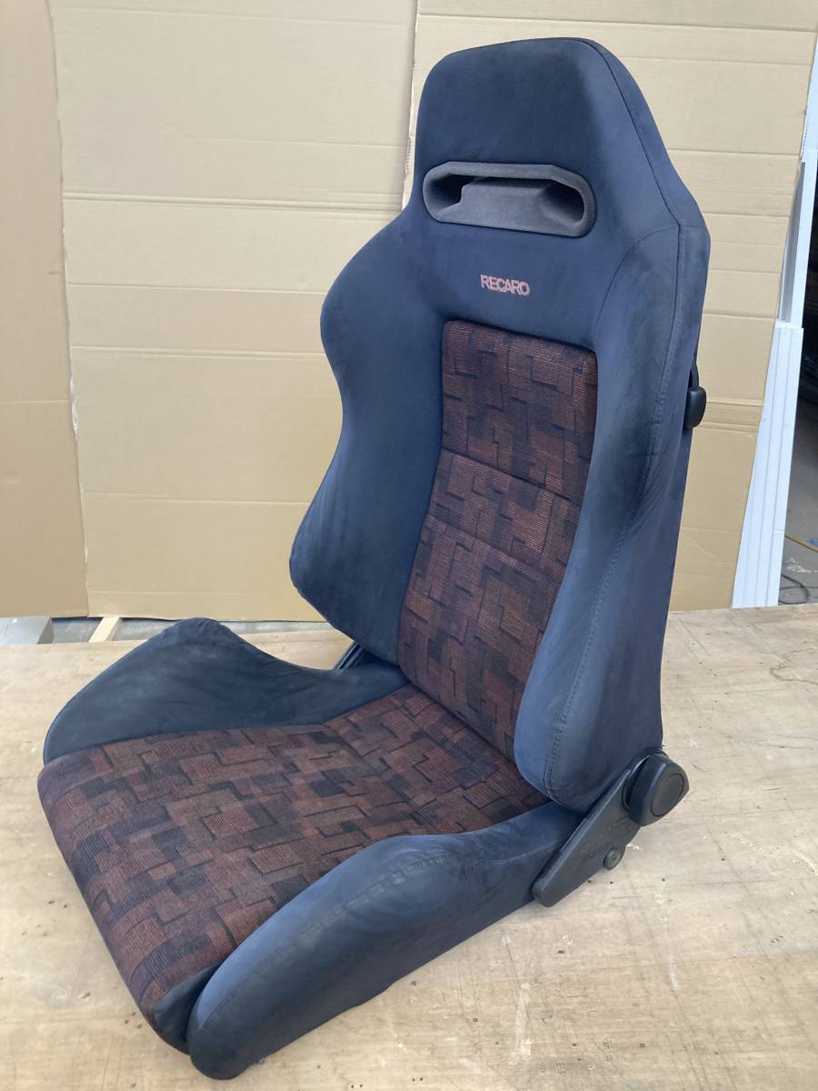 レカロシート RECARO SR-3 2脚 ランエボ4 三菱純正 セミバケットシート 