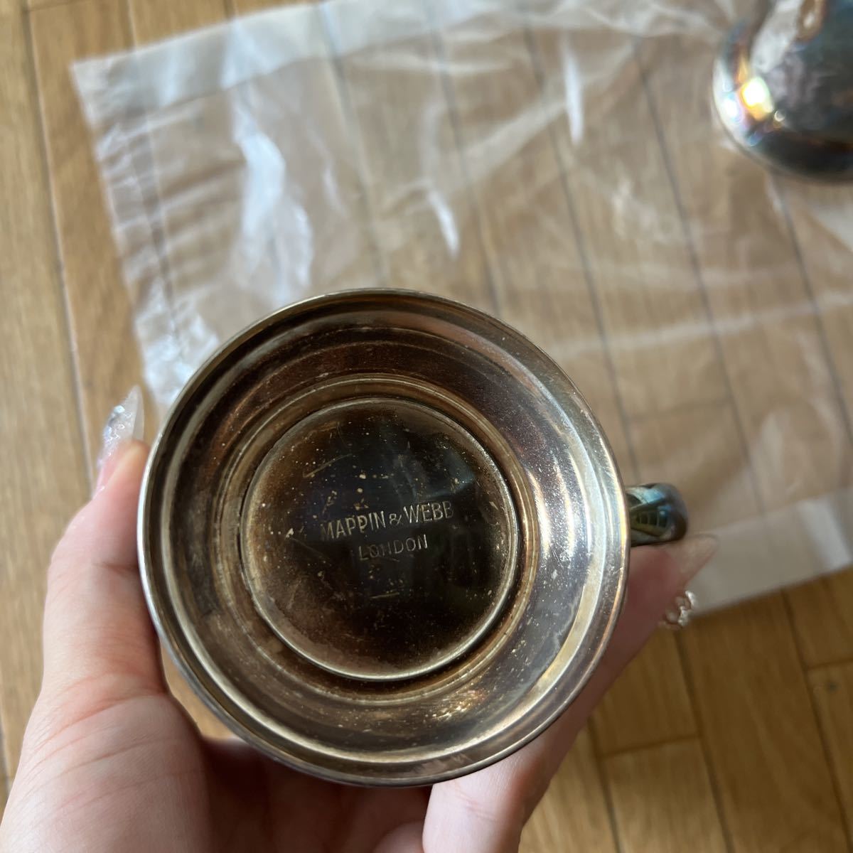 MAPPIN&WEBB マッピン＆ウェッブ マグカップ カップ 2客 シルバー ペア 