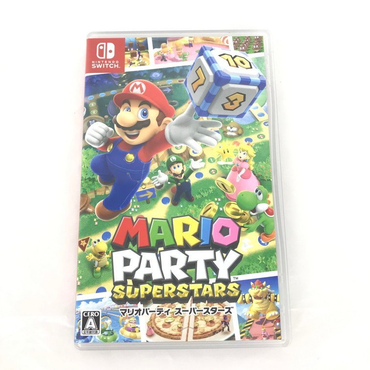 【BGAU8029】任天堂　ニンテンドースイッチ　ソフト　マリオパーティ　スーパースターズ