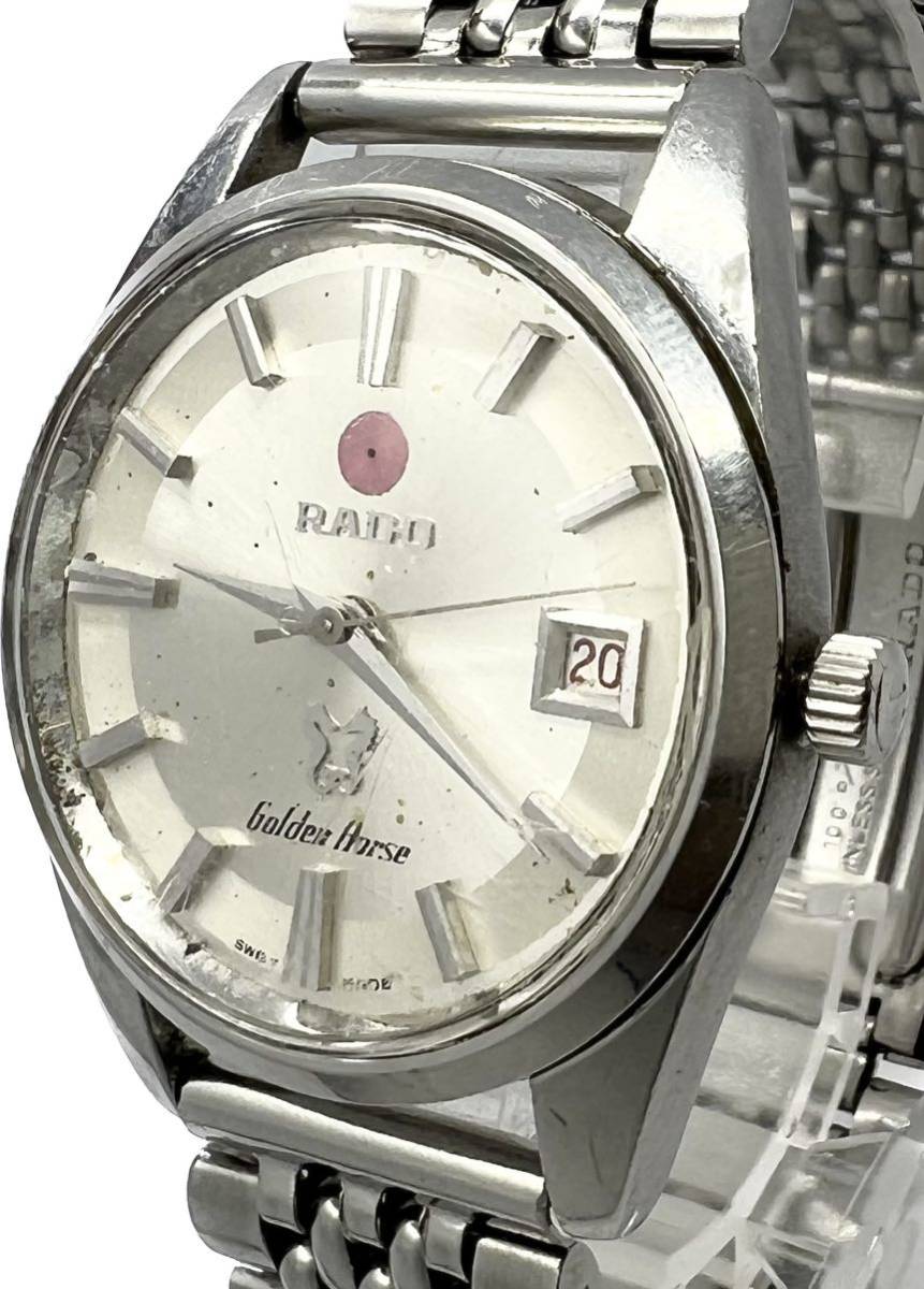 1円〜 H RADO ラドー ゴールデンホース 623.3001.4 メンズ 自動巻き