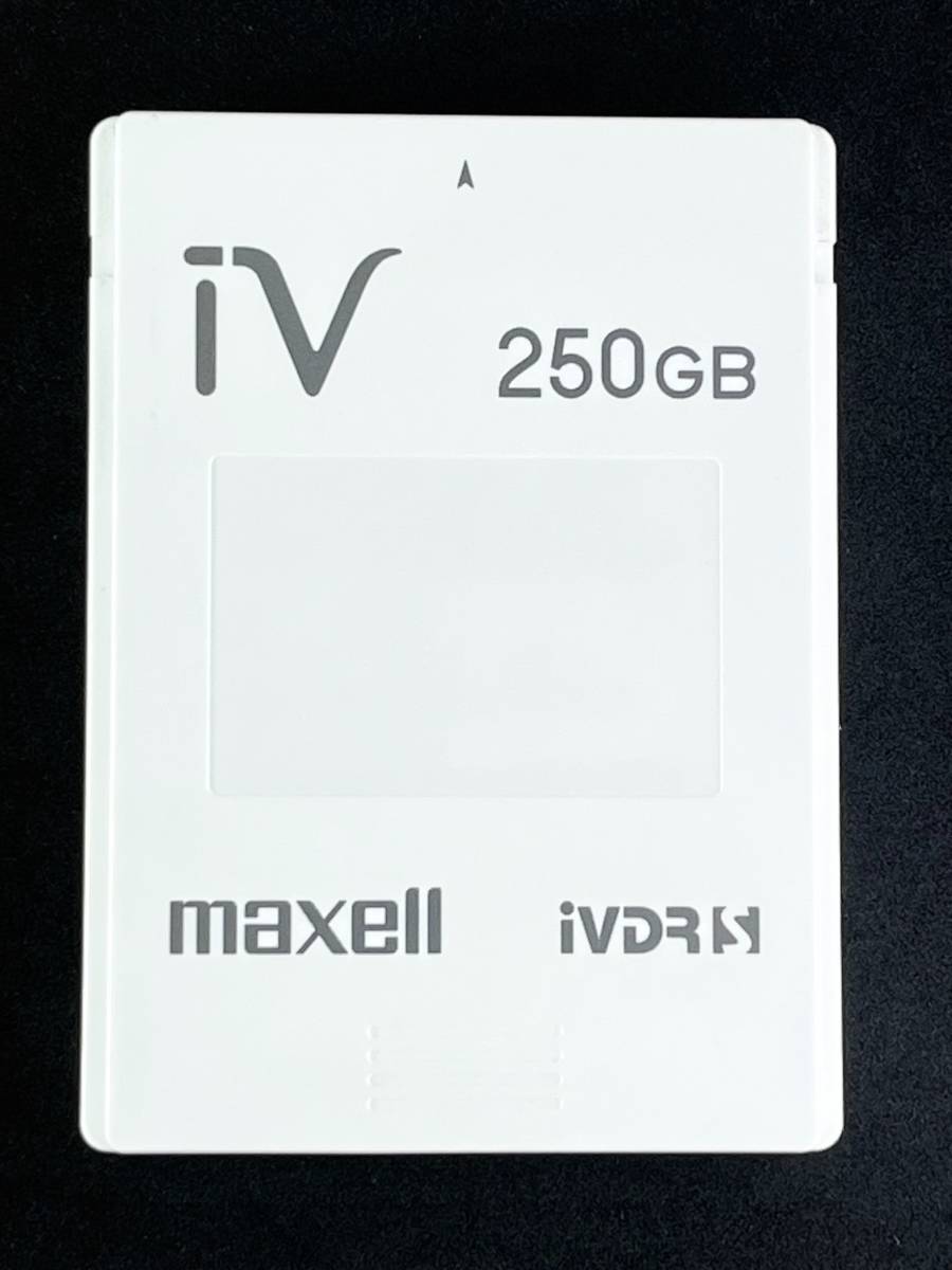 中古 マクセル iVDR-S規格対応リムーバブル・ハードディスク 250GB