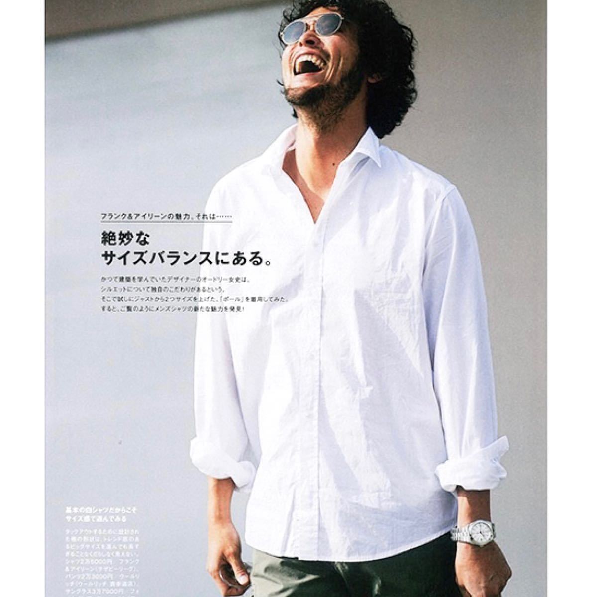 Frank&Eileen】ITALIAN LINEN SHIRT フランクアンドアイリーン PAUL 白