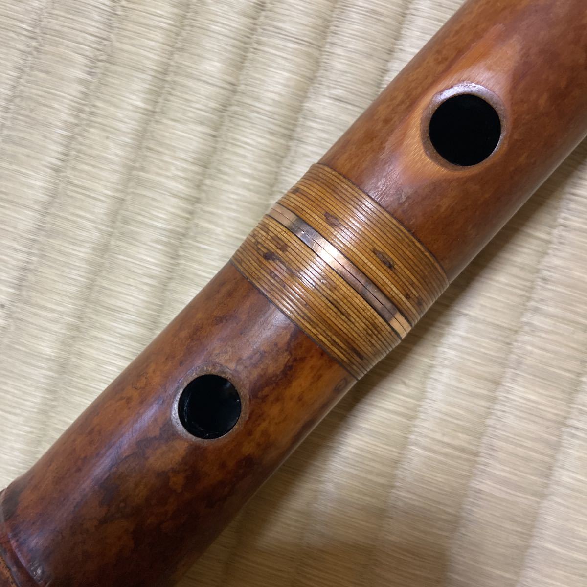 尺八　玉水銘　1尺6寸管　7孔 鑑定尺八の製造・販売・尺八ケース販売 商品紹介｜竹勇銘尺八工房 和楽器
